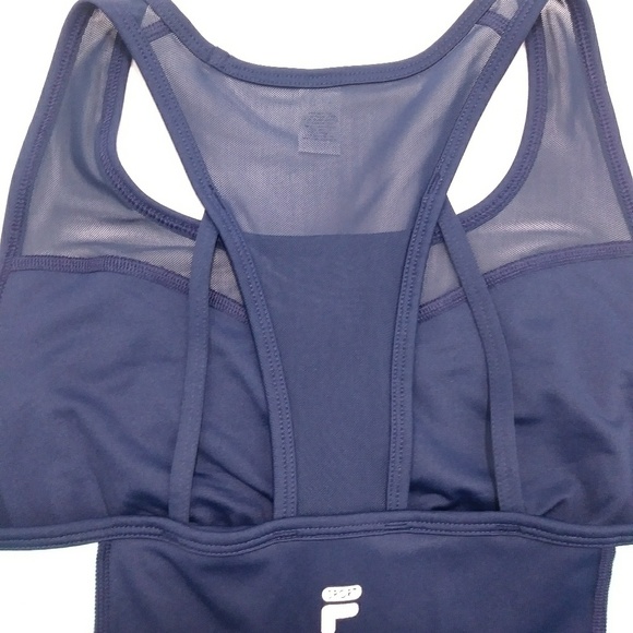 Fila Sport Women L XL Mesh Color Block Tank - Picture 6 of 7